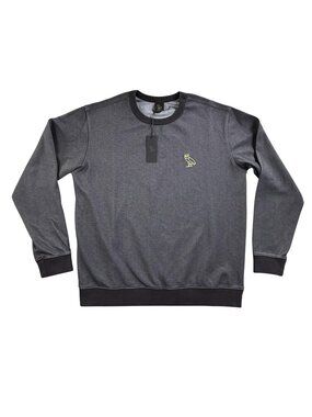 October's Very Own OVO Sweatshirt Mens Large Black Owl Logo Crewneck Drake Rap